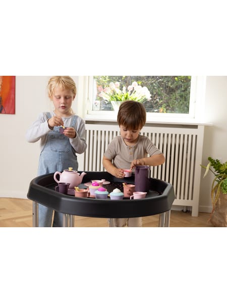 Hexacle® Tuff Tisch Schwarz  73 Cm Mit Rahmen Klein